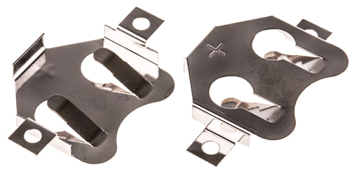 Konektor pro baterie pro 1 průměr článku 20mm montáž na plošný spoj Horní pružinové rameno