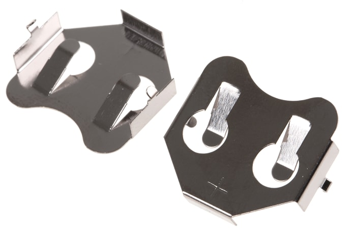 Keystone CR2016, CR2025, CR2032 Battery Contact, Top Spring Arm Contact