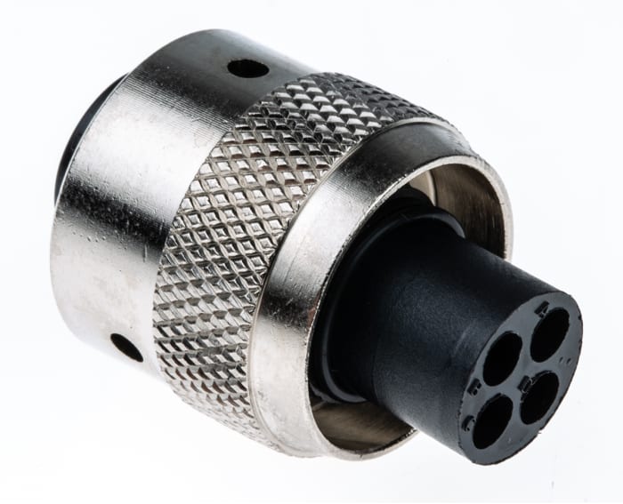 Souriau Sunbank by Eaton Circular Connector, 4 Contacts, Cable Mount, Socket, Male, IP65, UTG Series