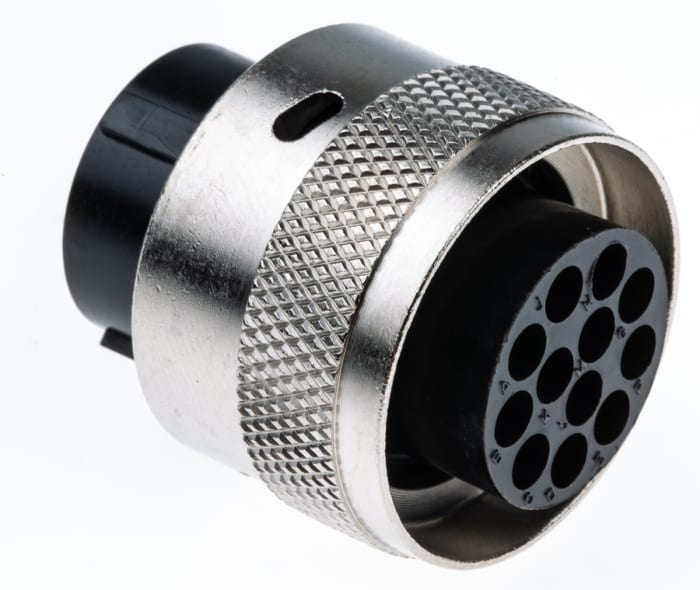 Souriau Sunbank by Eaton Circular Connector, 12 Contacts, Cable Mount, Socket, Male, IP65, UTG Series