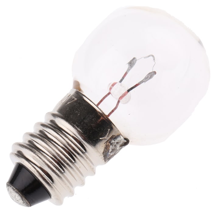 E10 Gösterge Işığı, Şeffaf, 4 V, 550 mA