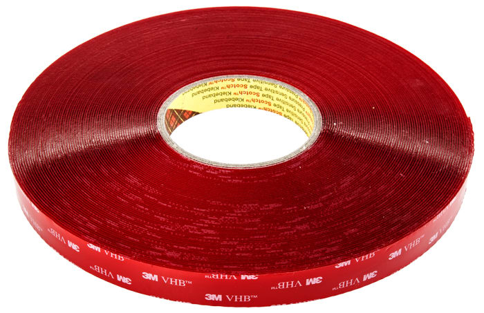 3M 4910F, VHB™ Clear Foam Tape, 19.0mm x 33.0m, 1.0mm Thick