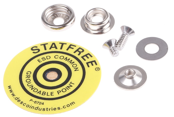 Plastic Systems Earth Stud Kit With 10 mm Socket, 10 mm Stud