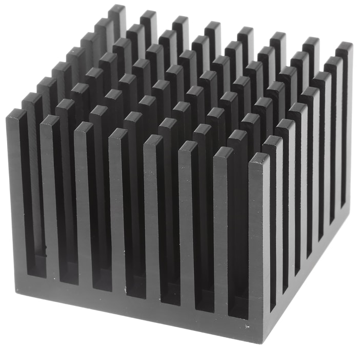 Fischer Elektronik Heatsink, 4K/W, 49.5 x 49.5 x 38mm, Adhesive Foil