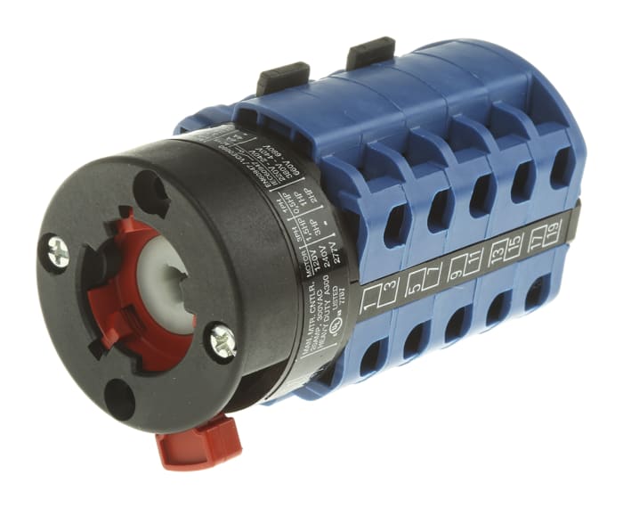 Kraus & Naimer, DP 5 Position 60° Multi Step Cam Switch, 20A