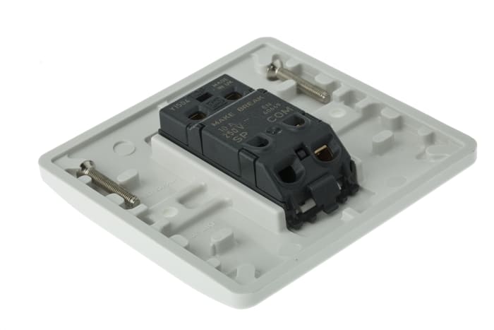 K4878P WHI MK Electric | MK Electric White Retractive Light Switch, 2