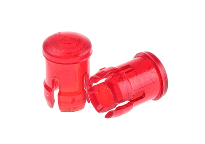 Visual LED Lens Cap for use with Through-Hole LEDs