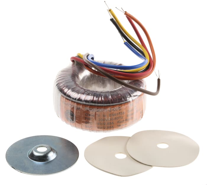 Transformateur torique Nuvotem Talema 2 sorties, 230V c.a. → 2 x 6V c.a., 30VA