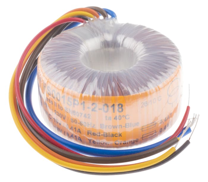 Toroidal Transformer 2x18V 120VA