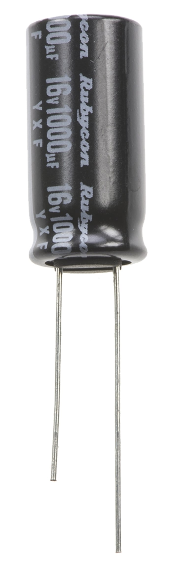 Rubycon 1000μF Aluminium Electrolytic Capacitor 16V dc, Radial, Through Hole - 16YXF1000M10X20