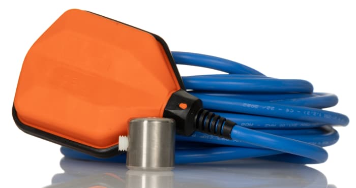 Lovato Polypropylene Float Switch, Float, 10m Cable, Relay, 250V ac Max