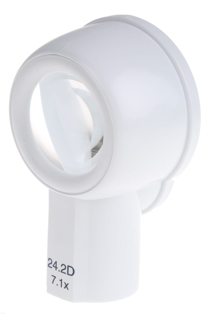 Coil Illuminated Magnifier, 7.1X x Magnification, 32mm Diameter