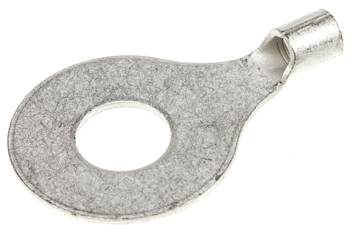 TE Connectivity, SOLISTRAND Uninsulated Ring Terminal, M12 Stud Size, 6.6mm² to 10.5mm² Wire Size