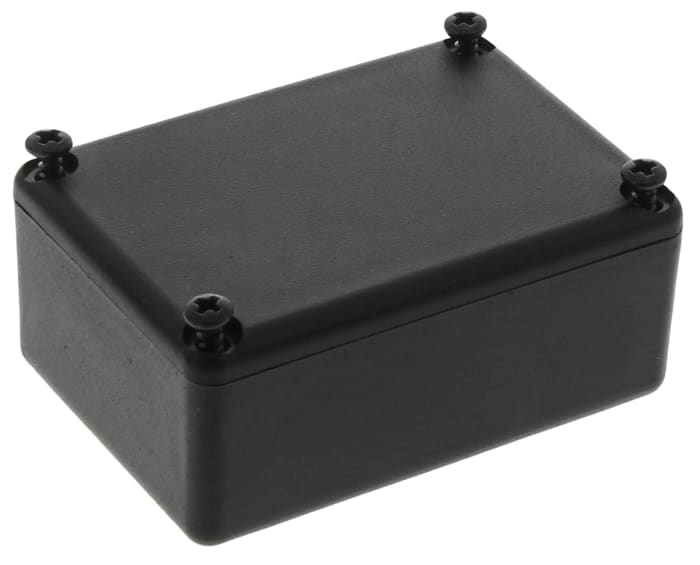 Caja de encapsulado de ABS con Tapa, 46 x 32 x 20mm de color Negro