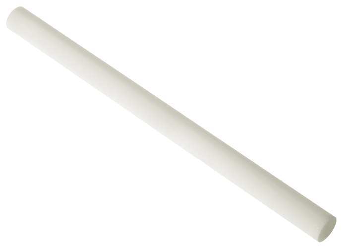 Machinable Glass Ceramic Rod, 300mm L, 20mm Diameter