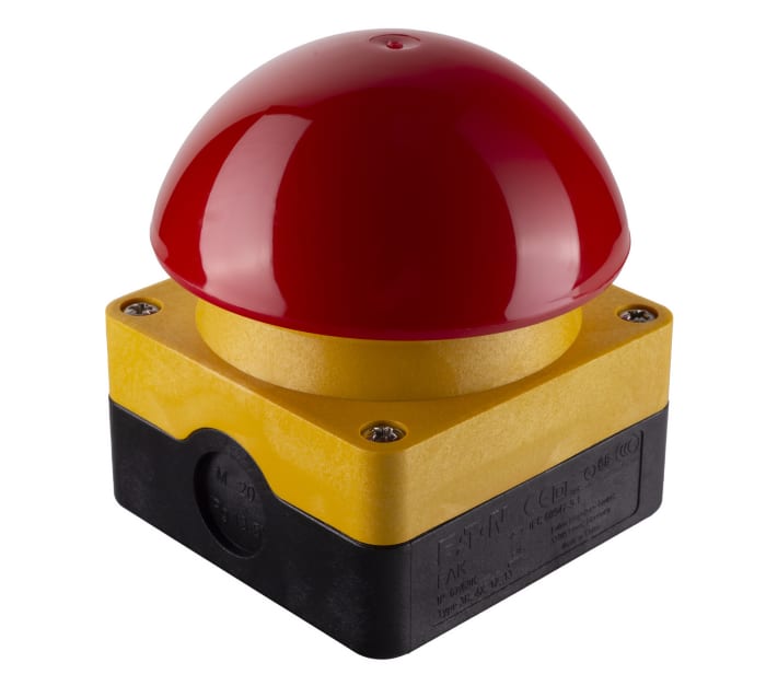 Eaton FAK Series Pull Release Emergency Stop Push Button, Surface Mount, SPDT, IP65, IP67, IP69K