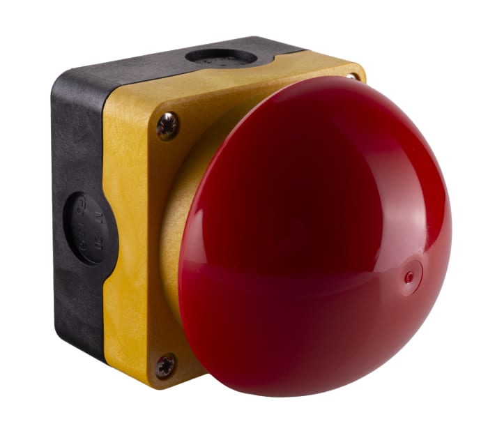 Eaton Moeller Pulsante Arresto Di Emergenza FAK-R/V/KC11/IY – Rosso/Nero/Giallo, IP67, Sblocco A Tiro