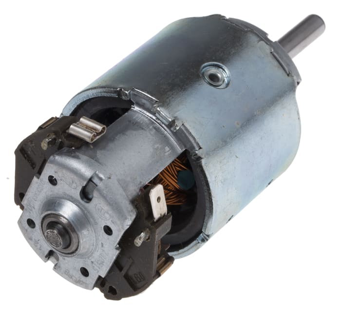Bosch DC Motor, 75 W, 12 V dc, 15 Ncm, 4800 rpm, 8mm Shaft Diameter