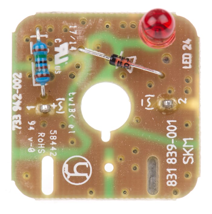 831839001 GDME LED 24 RD Hirschmann | Hirschmann Function Indicator for ...
