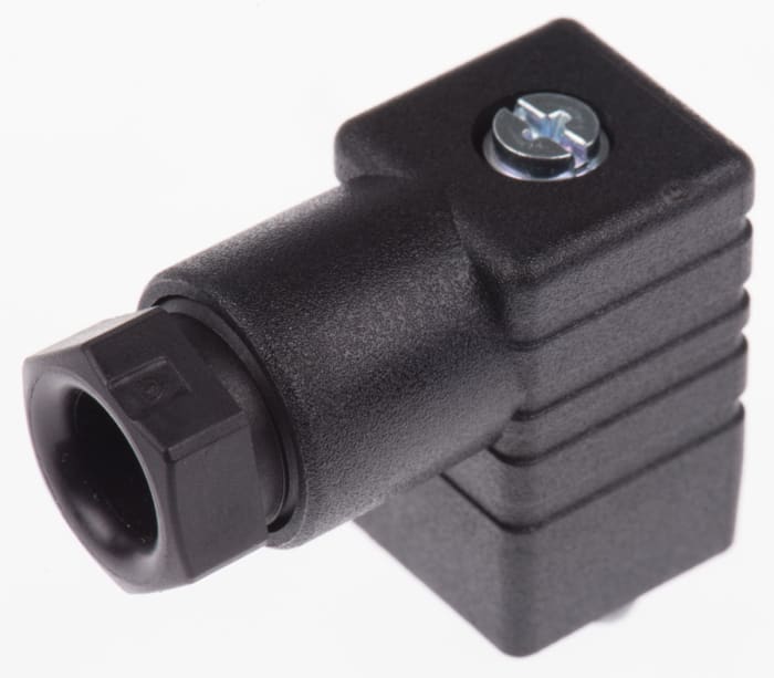 Hirschmann GDS 2P+E DIN 43650 C, Female Solenoid Valve Connector, 250 V ac/dc Voltage