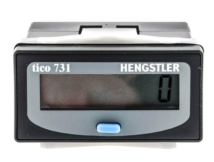 Hengstler TICO 731 Counter, 8 Digit LCD, 20Hz, 12 → 250 V ac/dc