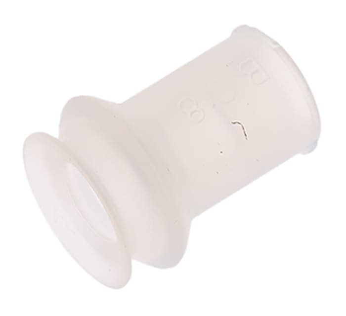 SMC 8mm Bellows Silicon Rubber Suction Cup ZP08BS