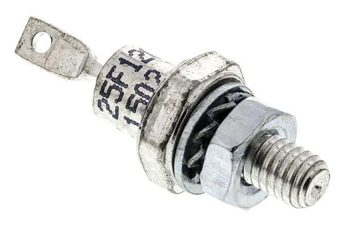 Vishay 1200V 25A, Rectifier Diode, 2-Pin DO-4 VS-25F120