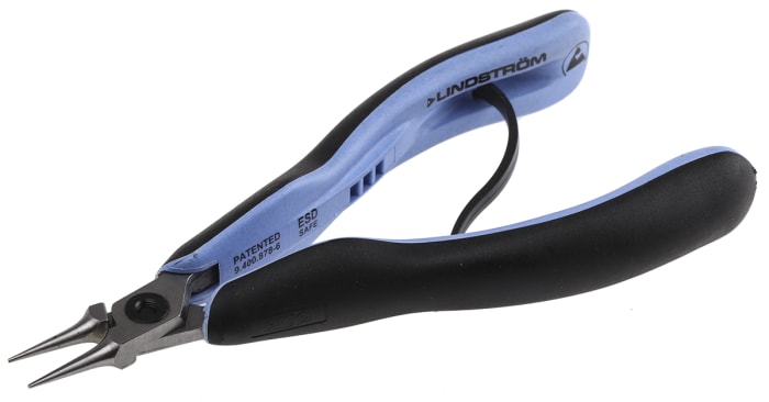 Lindstrom Round Nose Pliers, 146.5 mm Overall, 20mm Jaw, ESD