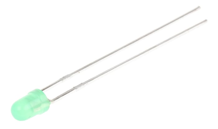 Kingbright14 V Green LED 3mm Through Hole, L-934GD-12V