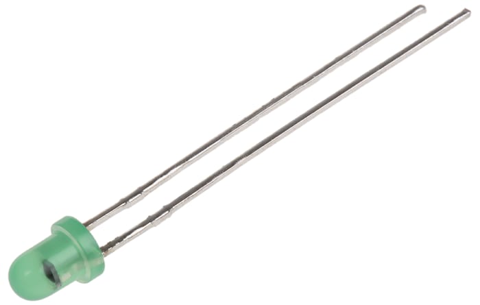 Kingbright14 V Green LED 3mm Through Hole, Blinking L-36BGD