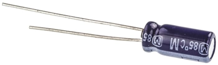Panasonic 47μF Aluminium Electrolytic Aluminium Electrolytic Capacitor 35V dc, Radial, Through Hole - ECA1VM470