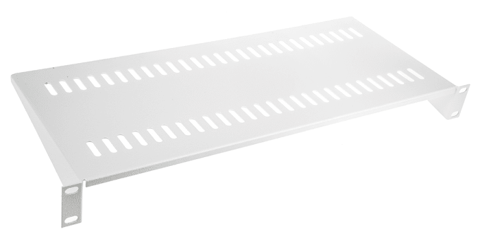 Cooper B-Line Grey Cantilever Shelf, 1U, 35kg Load, 445mm x 190mm