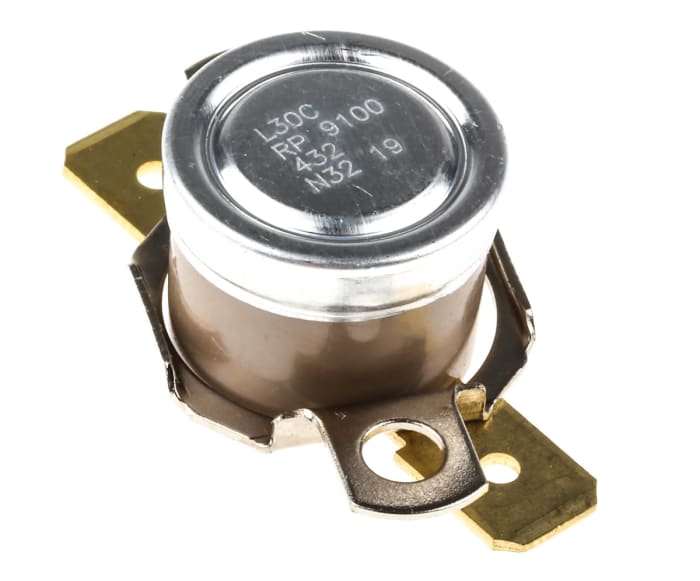 Thermostat Honeywell ouverture à +30°C, Bimétallique, 0°C à +186°C, NF
