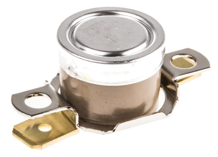 Honeywell Bi-Metallic Thermostat, Opens at +85°C, Closes at +100°C, +186°C Max, NO, Automatic Reset