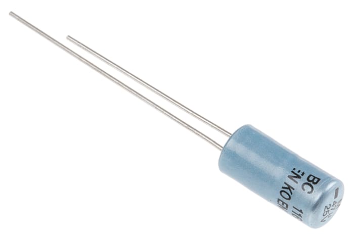 Vishay 47μF Aluminium Electrolytic Capacitor 25V dc, Radial, Through Hole - MAL211656479E3