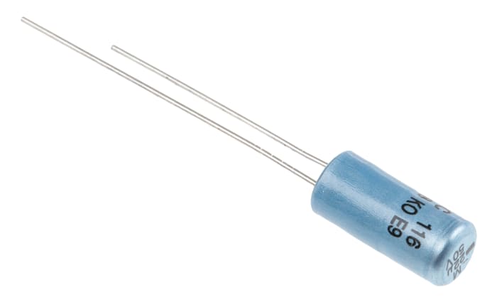 Vishay 22μF Aluminium Electrolytic Capacitor 50V dc, Radial, Through Hole - MAL211651229E3