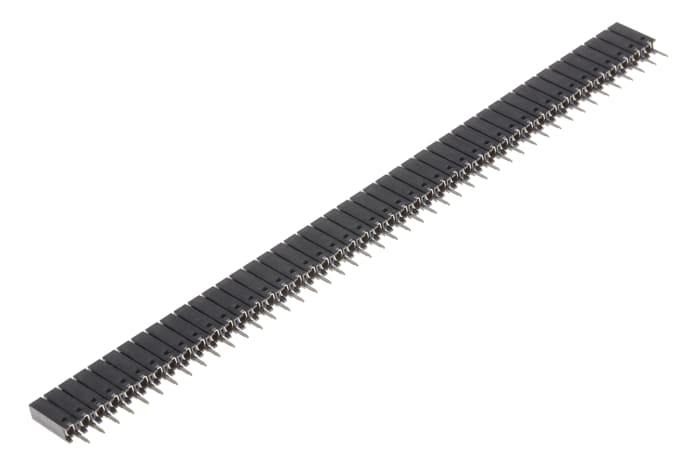 Stelvio Kontek MODUCOM Series Straight Through Hole Mount PCB Socket, 45-Contact, 1-Row, 2.54mm Pitch, Solder