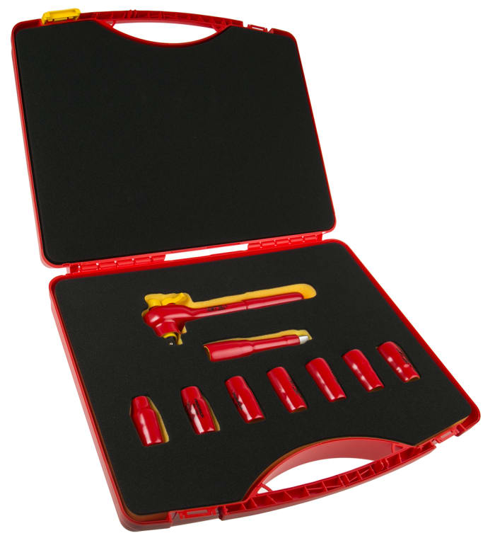 RS PRO 9-Piece 1/2 in, VDE/1000V