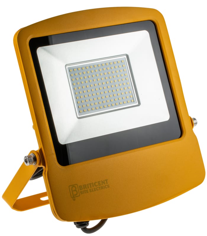 RS PRO Floodlight 98 LED 100 W 9000 lm IP65 110 V ac