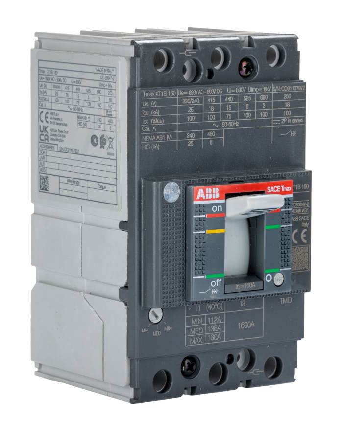 1SDA066809R1 XT1B 160 TMD 160A FF ABB | ABB, SACE Tmax XT MCCB Molded ...