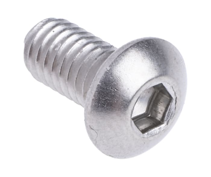 A4 s/steel skt button head screw,M4x8mm