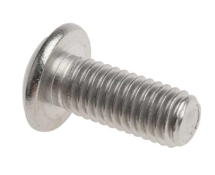 RS PRO Stainless Steel Hex Socket Button Screw, ISO 7380, M5 x 12mm