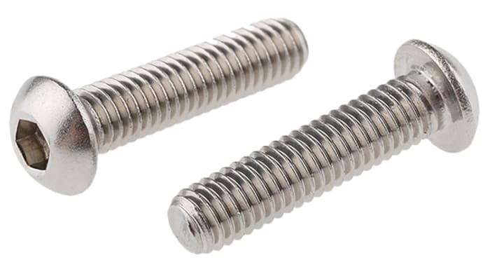 A4 s/steel skt button head screw,M6x25mm