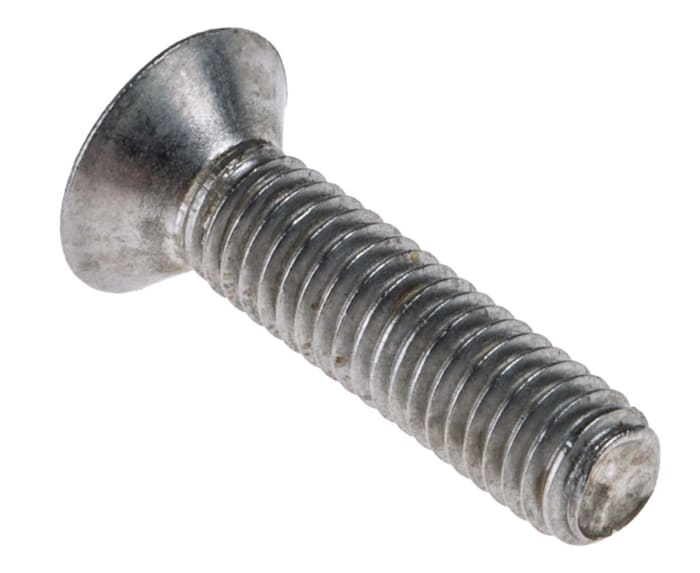 Vis 6 pans à tête fraisée hexagonale, M3 x 12mm, en Acier Inoxydable