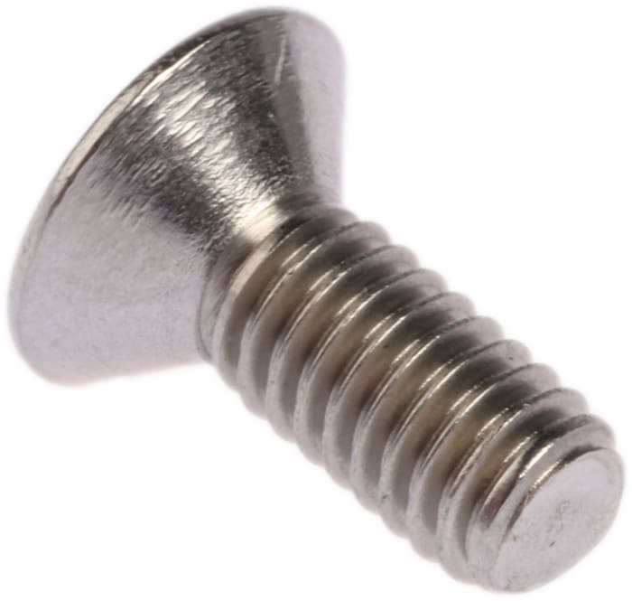 Rs Pro Rs Pro Plain Stainless Steel Hex Socket Countersunk Screw Din 7991 M4 X 10mm 232 