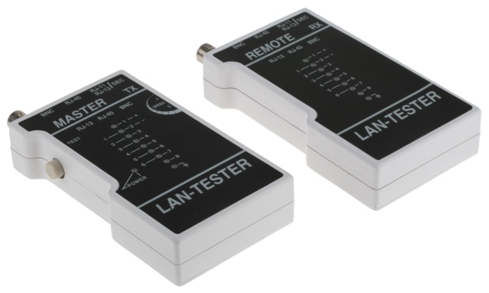 RS PRO Cable Tester Coaxial, STP, UTP