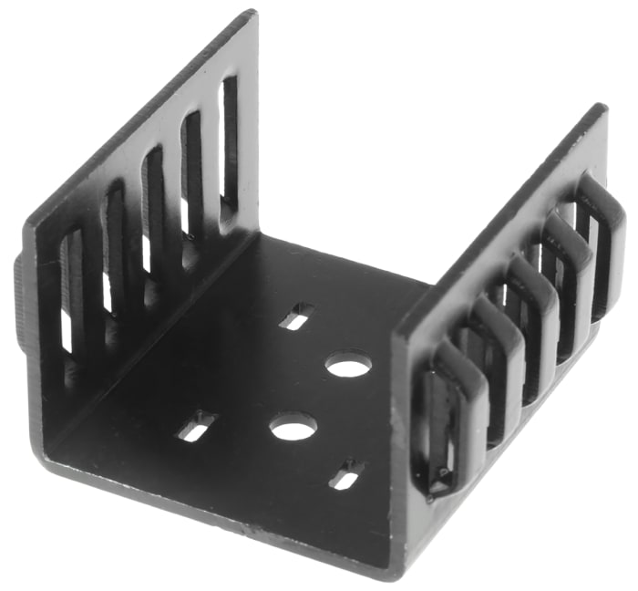 Heatsink, 7.1°C/W, 38 x 42 x 25mm, Clip, Screw
