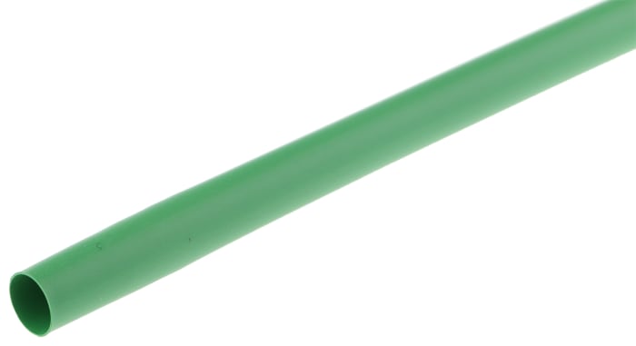 Gaine thermorétractable TE Connectivity, Diam. 12mm, Long. 1.2m, Rétreint 3:1, Vert