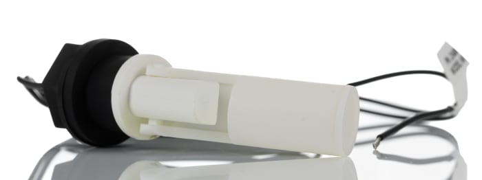 RS PRO Surface Mount Polypropylene Float Switch, Float, 1m Cable, NO, 300V ac Max, 350V dc Max