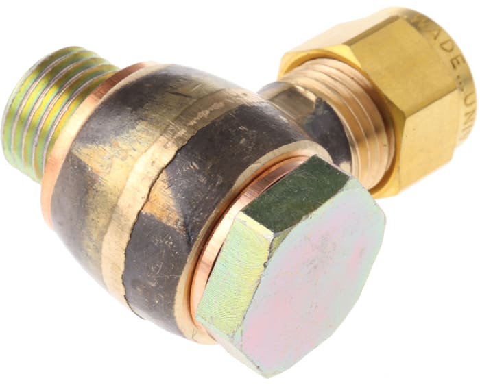 WU3503 Wade Wade Brass Compression Fitting, Straight Coupler 234